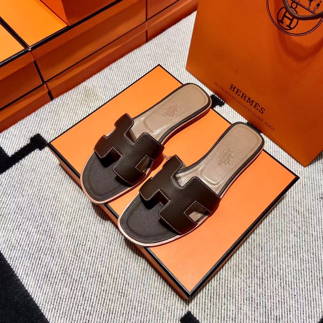 에르메스 올수공 오란 슬리퍼 샌들 스위프트 39